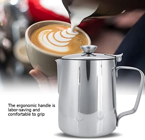Milk Frothing Pitcher, Milk container Stainless Steel Coffee Cup Mug