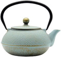 Cast Iron Teapot with Stainless Steel Infuser, 30.4oz