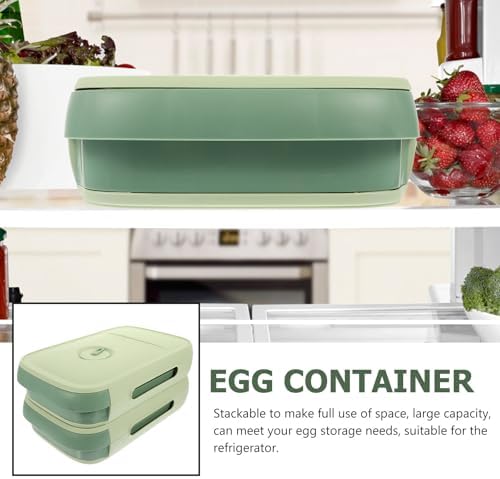Drawer Type Egg Holder Large Capacity Egg Storage Container