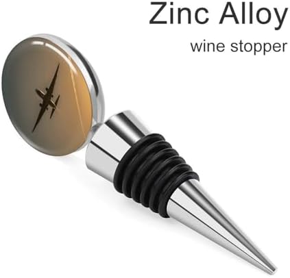 Bright Daylight Aircraft Wine Stopper Vacuum Alloy Wine Bottle Stopper