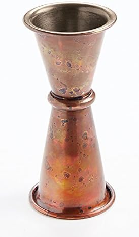 American Metalcraft ACJA Antique Copper Jigger, 0.75 oz. x 1.25 oz.