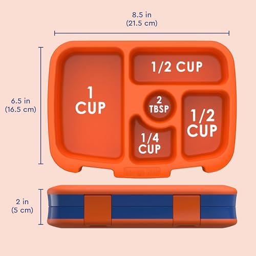 Bentgo Kids Prints Leak-Proof 5-Compartment Bento Lunch Box