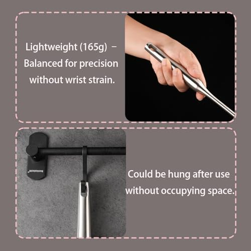 Stainless Steel Wok Spatula,Metal Flipper for Kitchen Cooking,Extra
