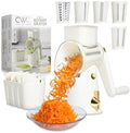 COOK WITH COLOR Rotary Cheese Grater, 5 Blades