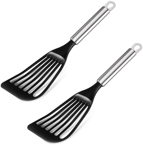 Tenta Kitchen Nonstick cookware Thin Fish Spatula Turner Flexible