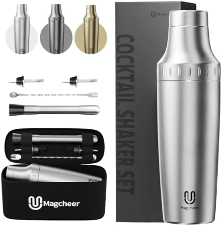 Hybrid Cocktail Shaker Set | Vacuum Insulated Stainless Steel Martini