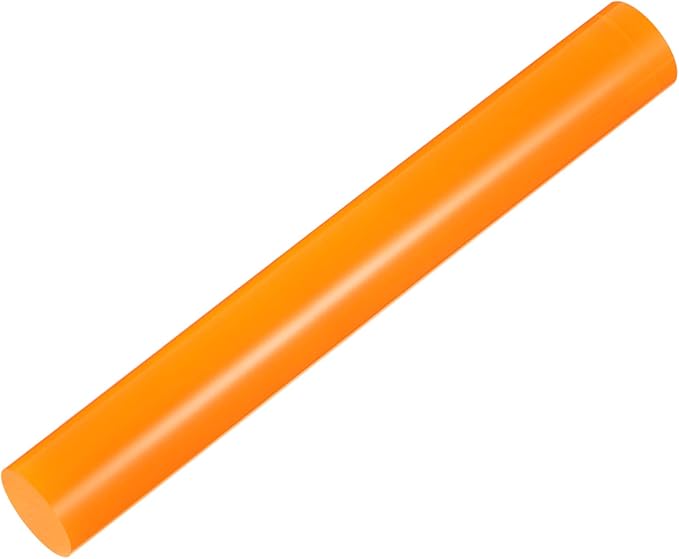 HARFINGTON Acrylic Clay Roller 8 Inch x 1 Inch Solid Non-Stick Plastic Round - Image 3