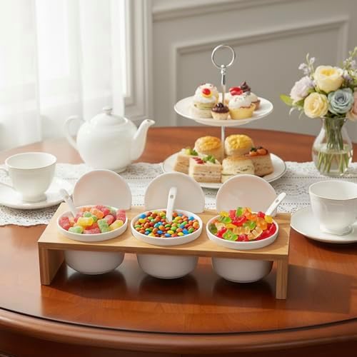 MyGift 10 Pcs Sauce Serving Dish, Hosting Party Essentials Host Gift