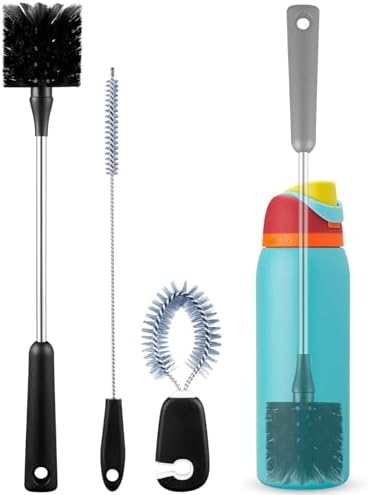 EasyAcc Water Bottle Cleaner Brush, 3 Pack 15 Inches Straw Brush