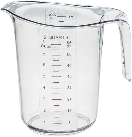 Restaurantware Plastic Measuring Cup - Chef 101 Measuring Jug with