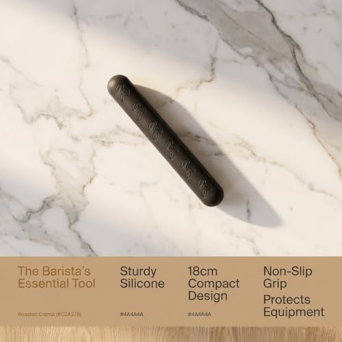 OUNONA Coffee Knock Box Bar: 18cm/7Inch Anti-Slip Silicone Knock Bin