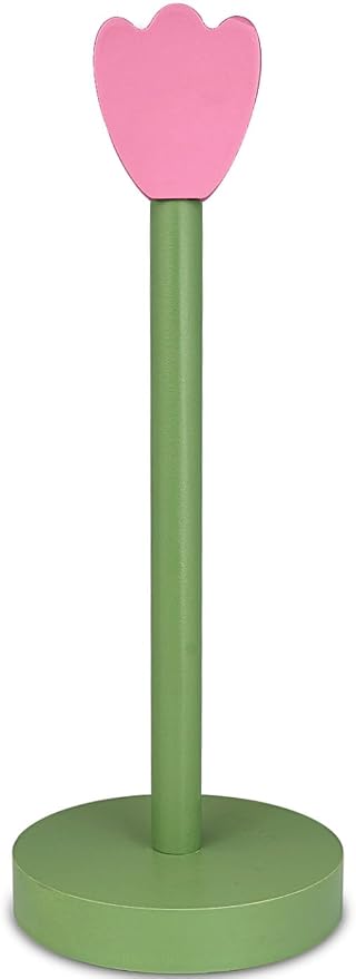 Modern Wooden Paper Towel Holder Stand - Image 5