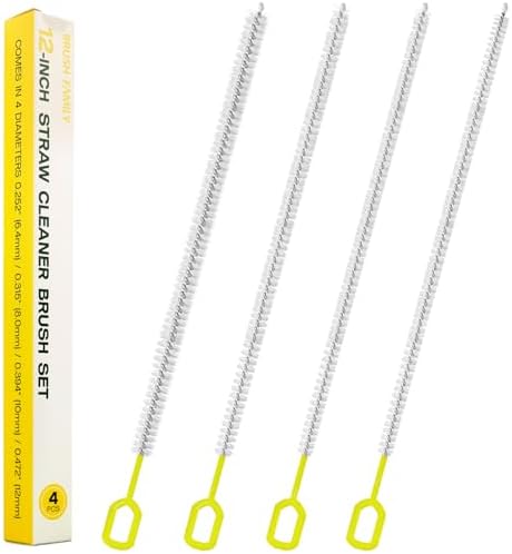 Straw Clean Brush Extra Long Straw Tube Brushes for Cleaning, Reusable