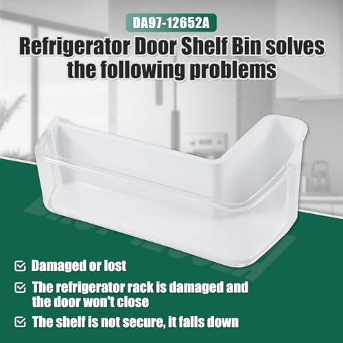 DA97-12652A Fridge Door Shelf Bin Fits Samsung RF26 Series, Replaces