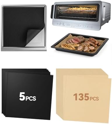 140PCS Air Fryer Liners for Ninja Flip Toaster Oven & Air Fryer SP151