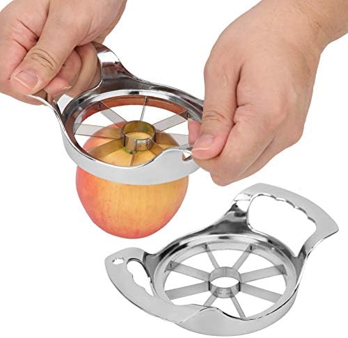 2PCS Stainless Steel Apples Slicer, 3.5 Inch 8 Slice Apples Cutter