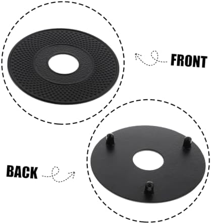 2pcs Iron Teapot Resting Mats with Heat Insulation
