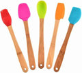 Silicone Baking Tool Set, Oil Brush and Cream Spatulas for Cake