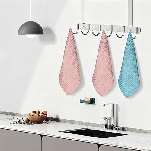 vfaejll Kitchen Towels Set 6 Pack, 100% Cotton Waffle Weave Dish
