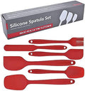 6 Pieces Silicone Spatula Set, Food Grade Rubber Spatula,Kitchen Tools