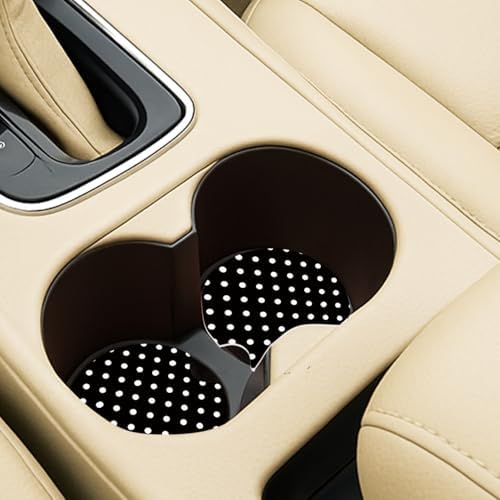 Ceramic Car Coasters – Absorbent Car Cup Holder Coaster Set for Women