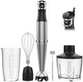 Turelar Immersion Blender Handheld Corded, 1100W 5 in 1 Hand Blender
