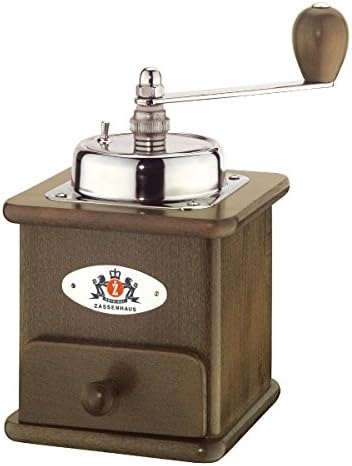 Zassenhaus Brasilia Beechwood Manual Coffee Mill, Dark