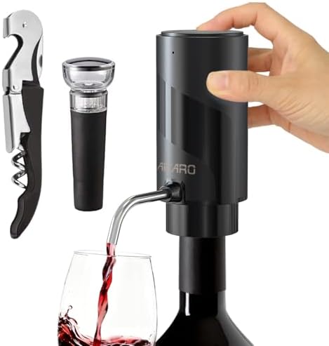 AIKARO - Electric Wine Aerator Pourer Rechargeable Automatic Decanter