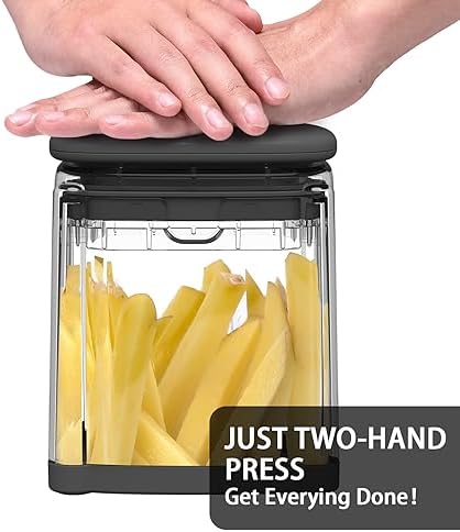 Solucky French Fry Cutter, 3/8 Inch Blade