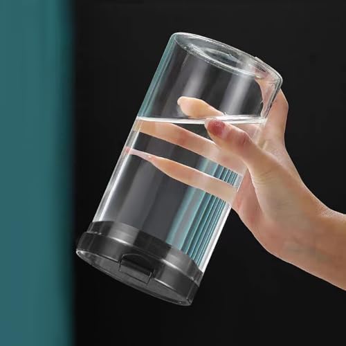 Glass Spaghetti Pasta Storage Container with Lids 65oz - 12inch Tall