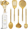 Styled Settings Gold Cooking Utensils Set, 5-Piece