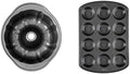 Wilton 9-Inch Steel Round Fluted Tube Cake Pan, Non-Stick, 12-Cup