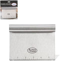 Alpine Cuisine Stainless Steel Dough Scraper with Comfortable Handle