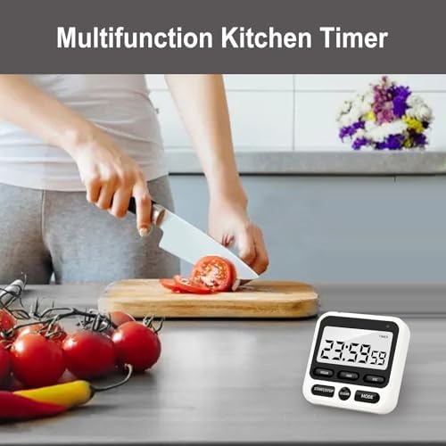 2Pack Digital Kitchen Timer with Clock