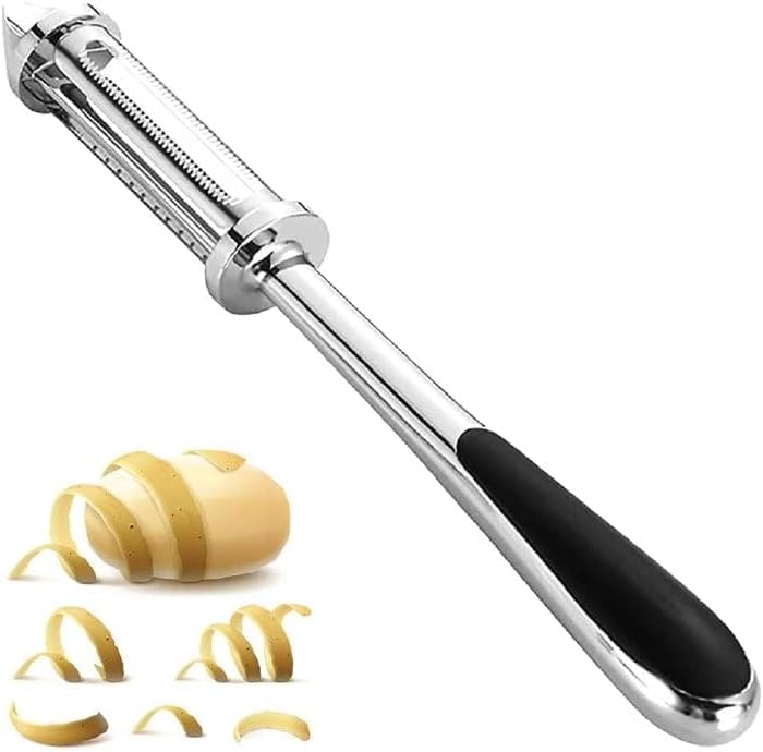 3 in 1 Stainless Steel Vegetable Peeler Set