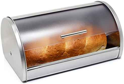 Stainless Steel Bread Box for Kitchen Countertop