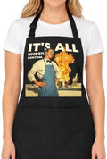 Sarcastic Funny Man Cooking Apron with Pockets