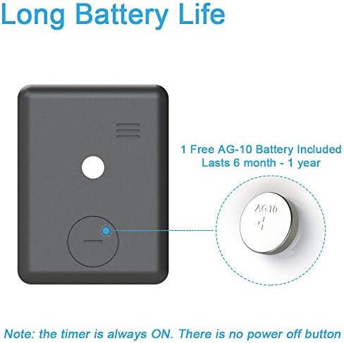 Attom Tech 2 Pack Slim Magnetic Digital Kitchen Timer