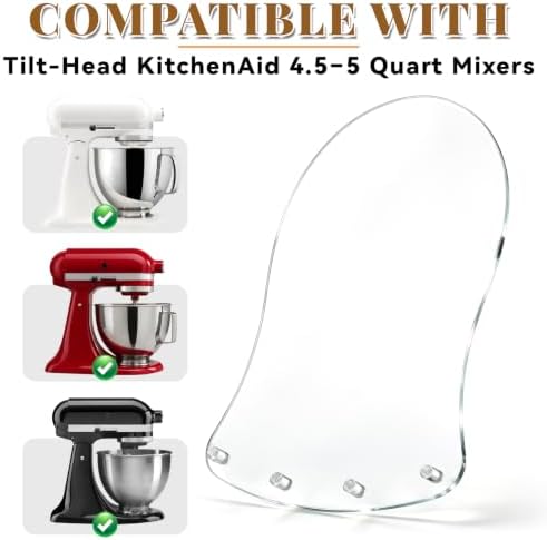 Acrylic Tray for KitchenAid Stand Mixers, 4.5Qt–5Qt