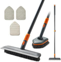 CLEANHOME Floor Scrub Brush, Tile and Tub Scrubber