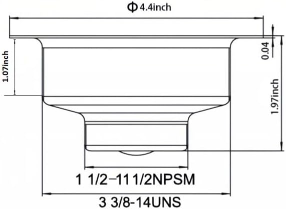 3.5" SS Kitchen Sink Strainer, Drain Basket & Stopper Set