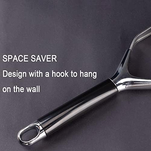 Mashed Potato Masher Stainless Steel Foldable Non Stick 12 Inch Long