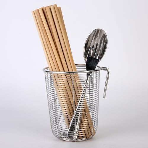 Donxote 2-Piece Stainless Steel Dishwasher Cutlery Basket Set, Utensil