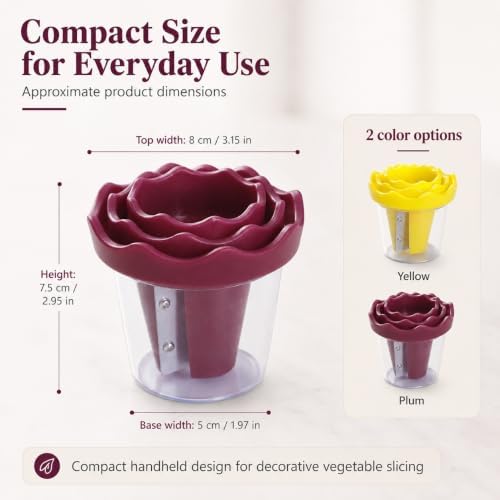 2-Piece Manual Vegetable Spiralizer and Curler