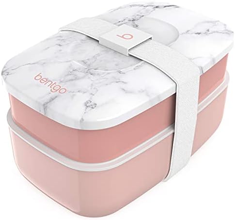 Bentgo Classic Stackable 3-Compartment Adult Bento-Style Lunch Box