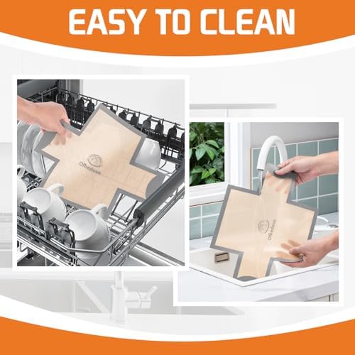 2 pack Silicone Bread Loaf Pan Liners, Nonstick and Reusable Bread pan