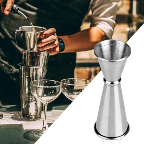 2Pcs Double Jigger Cocktail Jiggers Barware Alcohol Measuring Tool