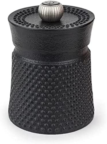Peugeot Bali Pepper Mill and Salt Cellar Set, 3in, Black