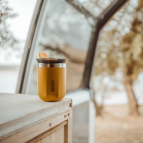 WACACO Octaroma Classico Travel Coffee Mug, Double-wall Stainless