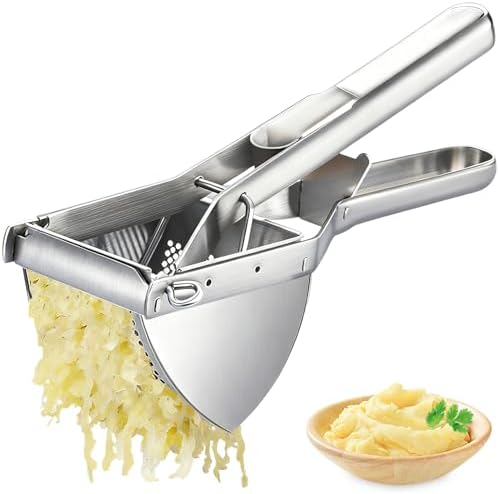 Potato Ricer, AIDOIT Large 22oz Potato Ricer Stainless Steel Potato